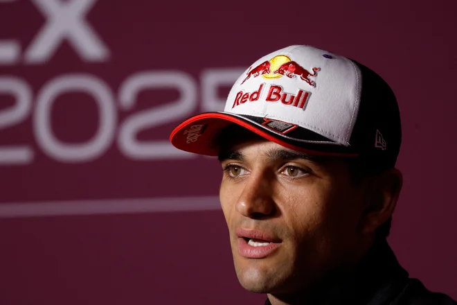 Jorge Martin je ob vrnitvi v dirkaško karavano motoGP osvojil 14. mesto v kvalifikacijah za VN Katarja. FOTO: Karim Jaafar/AFP