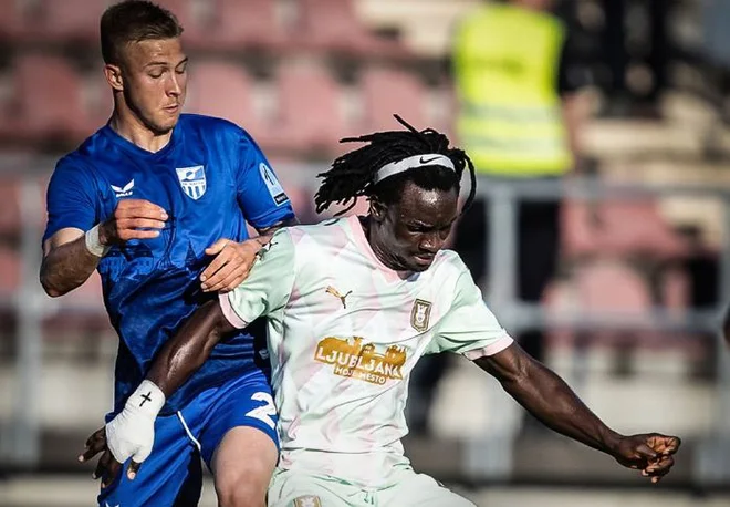 Olimpija je oddala točko Nafti. FOTO: NK Olimpija/instagram