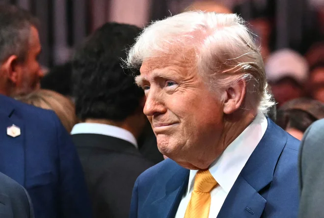 Ameriški predsednik Donald Trump. Foto: Mandel Ngan/Afp