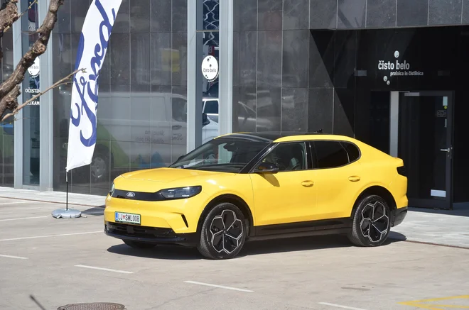 Ford capri je drugi popolnoma električnem pogonu posvečeni evropski model. FOTO: Gašper Boncelj