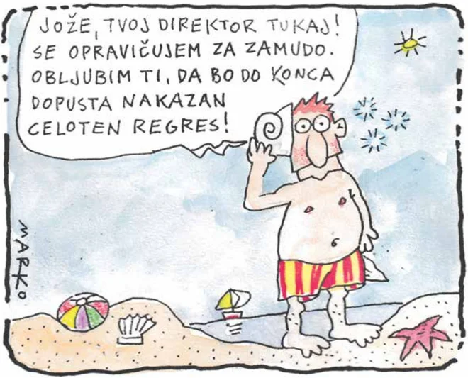 KARIKATURA: Marko Kočevar