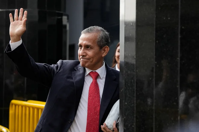 Humala je bil premeščen v zapor Barbadillo, kjer svojo kazen že prestajata nekdanja predsednika Alejandro Toledo in Pedro Castillo. FOTO: Angela Ponce/Reuters