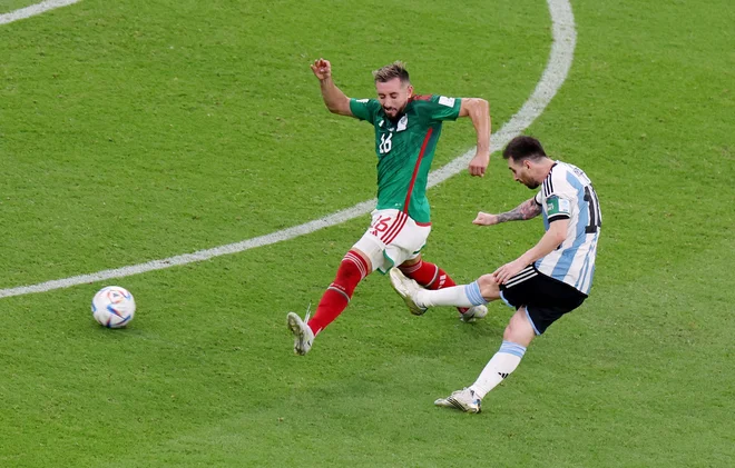 Te izjave prihajajo slaba tri leta po napetem srečanju med Argentino in Mehiko v skupinskem delu svetovnega prvenstva v Katarju leta 2022. FOTO: Molly Darlington/Reuters