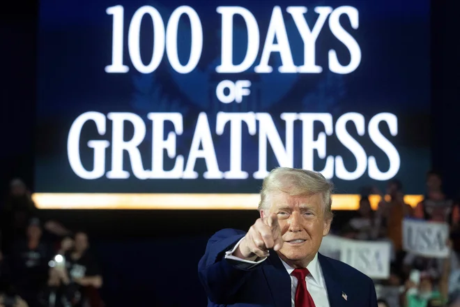 Predsednik Donald Trump v Michiganu. Foto: Jim Watson/Afp