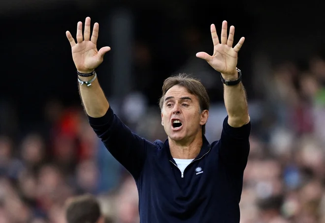 Julen Lopetegui je nazadnje deloval v Angliji pri West Hamu. FOTO: Tony O Brien/Reuters