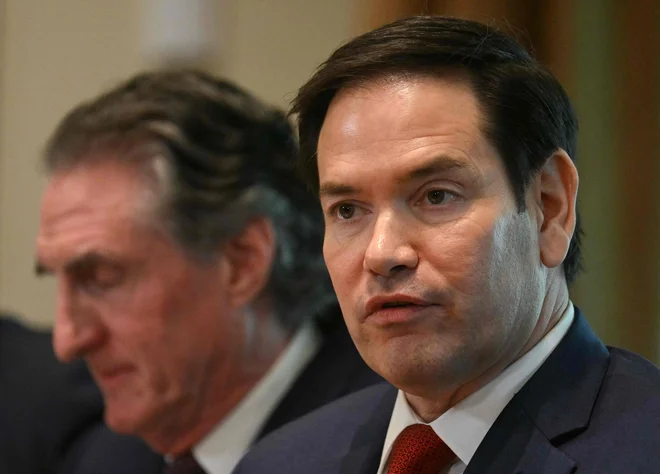Državni sekretar Marco Rubio začasno prevzema tudi naloge svetovalca za nacionalno varnost. FOTO: Jim Watson/Afp