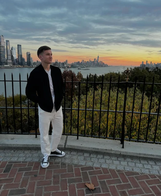 Mitja Ilenič: Moj vzornik je Cristiano Ronaldo, a sta najina igralna položaja različna. FOTO: Osebni Arhiv/instagram