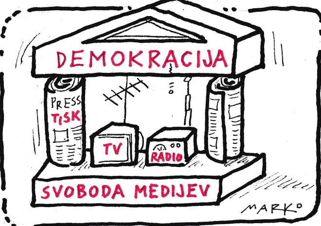 KARIKATURA: Marko Kočevar
