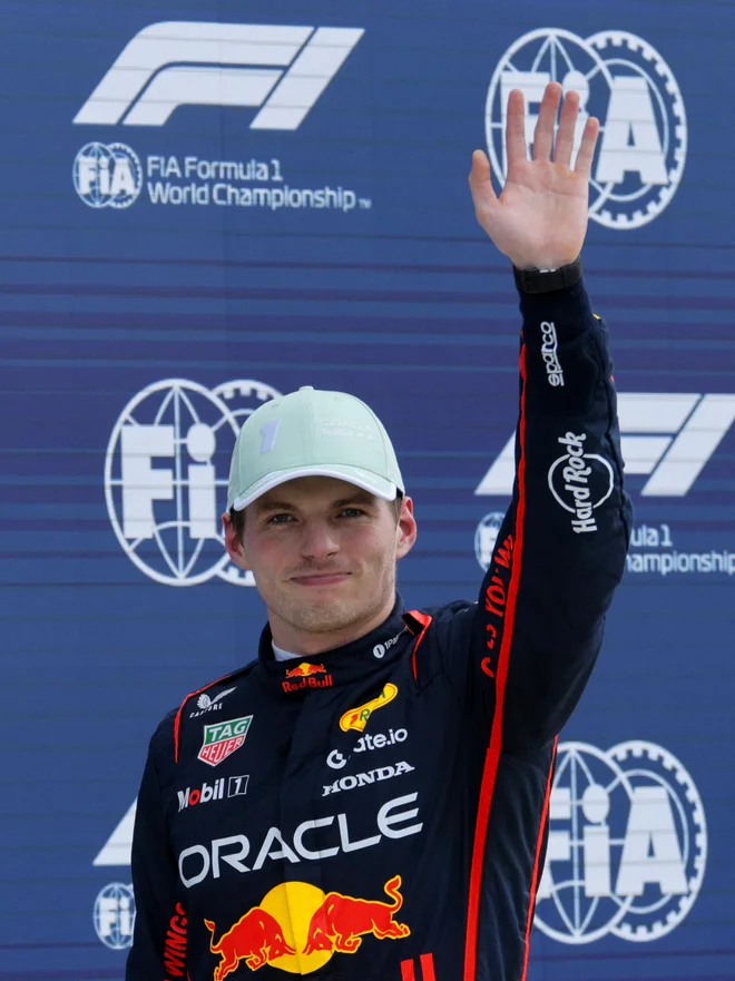 Max Verstappen je novopečeni očka. FOTO: Brian Snyder/Reuters