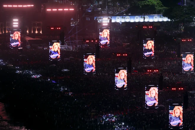 More than two million people on Copacabana listened to an American star