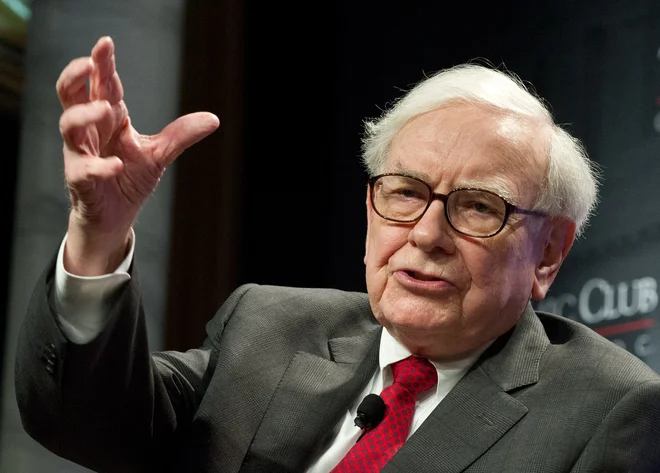 Warren Buffett. FOTO: Nicholas Kamm/AFP