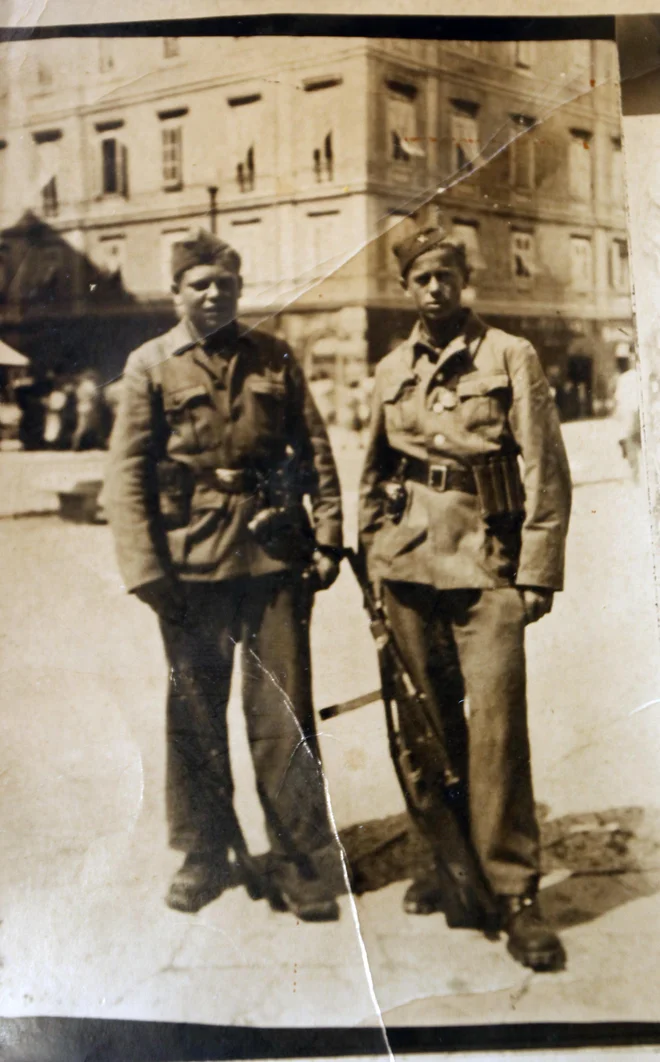 Partizan Stanko Škaba je bioleden od tisočih, ki so sodelovali v bojih za osvoboditev Trsta. Foto Mavric Pivk