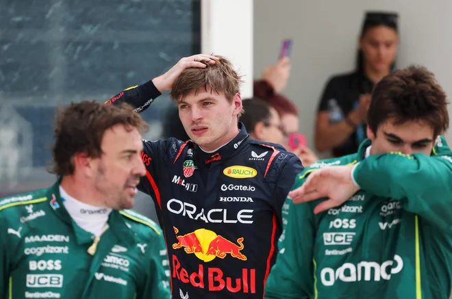 Čeprav si je štirikratni svetovni prvak Verstappen v soboto privozil že 43. najboljši startni položaj, mu dirka ni šla povsem po načrtih. FOTO: Mark Thompson/AFP