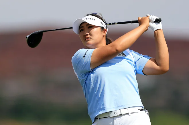 Južnokorejka Rju He Ran je osvojila svoj tretji naslov na turneji LPGA. FOTO: Sean M. Haffey/AFP
