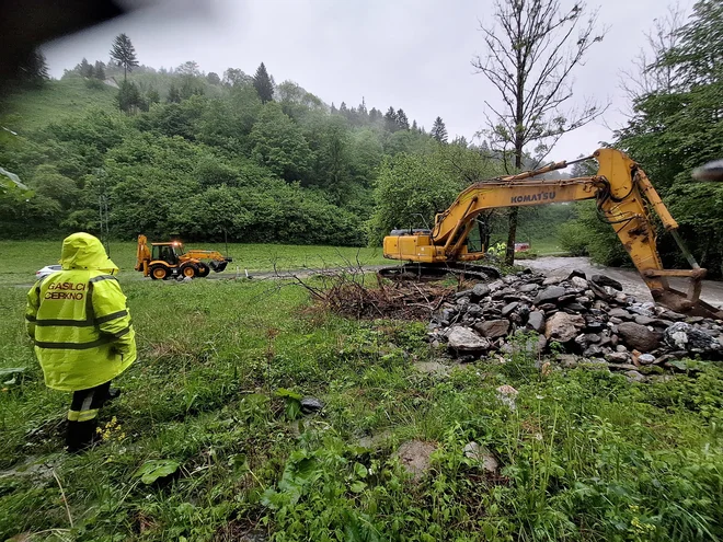 Neurje v občini Cerkno FOTO: PGD Cerkno 
