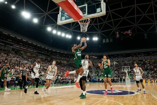 Košarkarji Partizan so pred dobrim tednom gostovali v Ljubljani. FOTO: Luka Kotnik/Astera