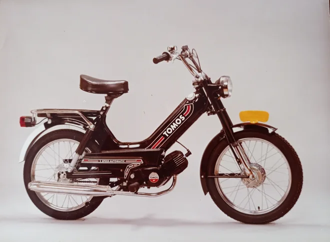 The most successful moped was automatic, with 1.25 million in several designs.             Photo: Tomos Archive