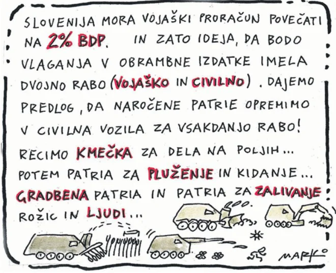 KARIKATURA: Marko Kočevar