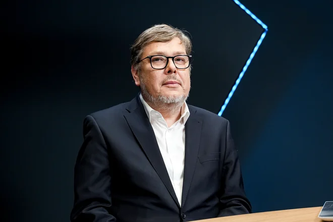 Rok Orel je Boruta Štruklja gostil v četrti epizodi podkasta, zdaj sta vlogi zamenjala. FOTO: Luka Maček