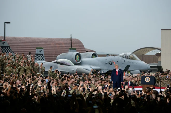 Navzočnost ameriških sil je za Južno Korejo ključnega pomena. FOTO: Reuters