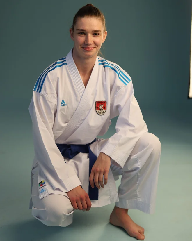 Hana Debeljak je poskrbela za edino slovensko posamično uvrstitev v Jerevanu. FOTO: KZS