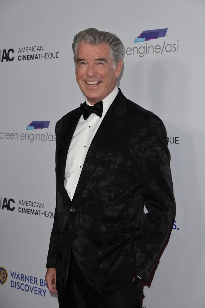 Tako je bil lani videti Pierce Brosnan, ki se stara kot dobro vino. FOTO: Shutterstock