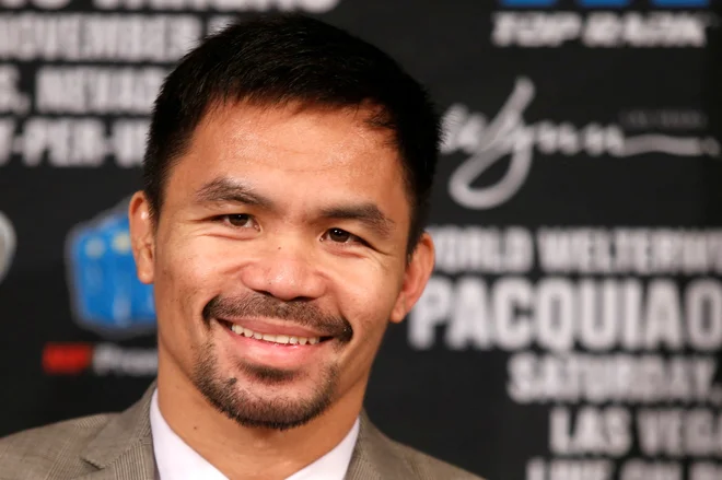 Manny Pacquiao se vrača v ring. FOTO: Lucy Nicholson/Reuters