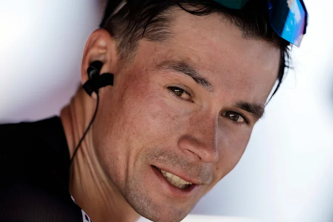 Primož Roglič začenja dirko po Italiji. FOTO: Oscar Del Pozo/AFP