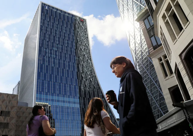 EBRD se zadnja leta močno širi tudi v Afriko, predlani je odprla nov sedež v londonskem Canary Wharfu. FOTO: Alishia Abodunde/Reuters