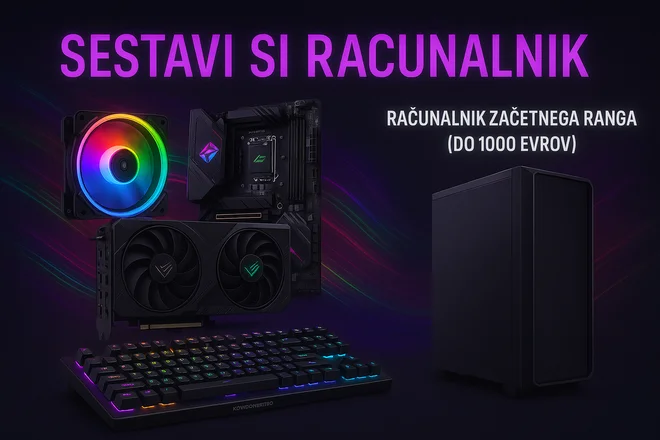 Sestavi si računalnik za igranje na 1080p ful hd. FOTO: Komponentko