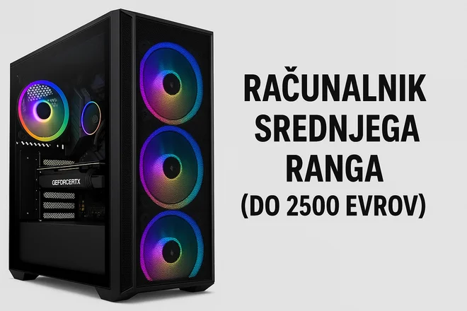 Sestavi si računalnik za igranje na 1440p oziroma 2K. FOTO: Komponentko