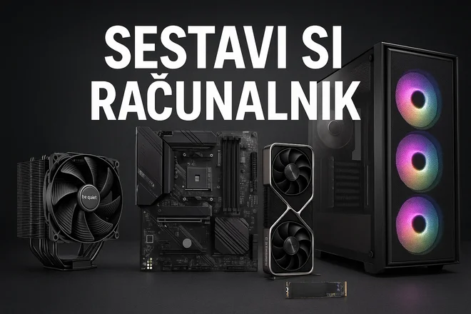 Sestavi si računalnik. FOTO: Komponentko