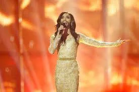 Conchita Wurst je Avstriji pripela drugo zmago na evrovizijskem  odru. FOTO: Arhiv EBU