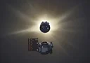 European vessels created the first artificial perfect solar eclipse