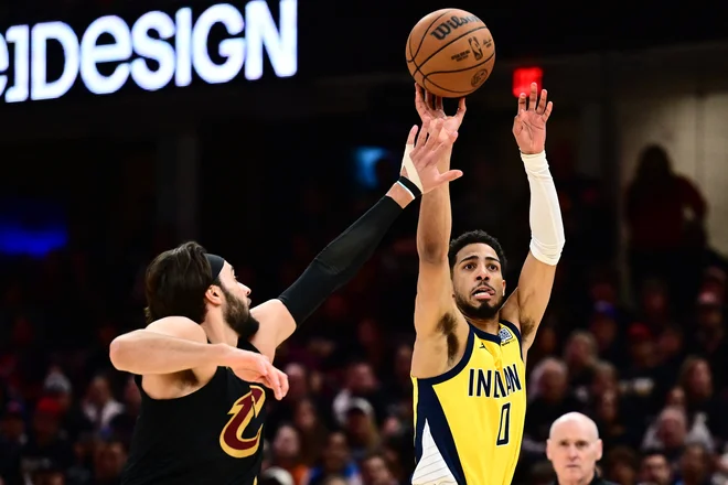 Tyrese Haliburton je prispeval levji delež k novi zmagi Indiane. FOTO Ken Blaze/Reuters