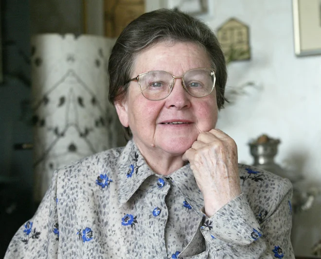 Dr. Martina Orožen bi oktobra letos dopolnila 94 let. FOTO: Blaž Samec