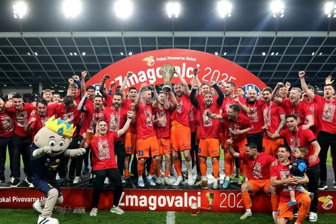 Celjani so v finmaluj pokazali najboljši nogomet. FOTO: Blaž Samec/Delo