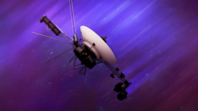 Voyager 1 je v medzvezdni prostor vstopil 25. avgusta 2012. FOTO: NASA/JPL-Caltech