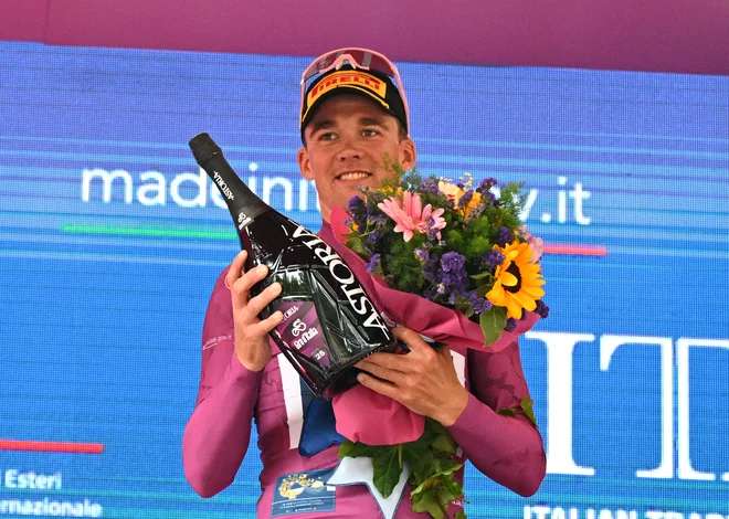 Pedersen really deserves flowers and champagne at this year's Gir. Photo: Jennifer Lorenzini/Reuters