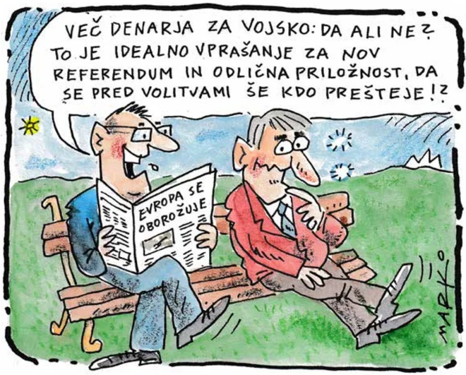 KARIKATURA: Marko Kočevar
