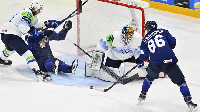Finnish star after a high victory over Slovenes laughed journalists