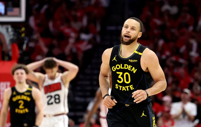 Steph Curry je na drugem mestu Forbesove lestvice. Foto Troy Taormina/Reuters