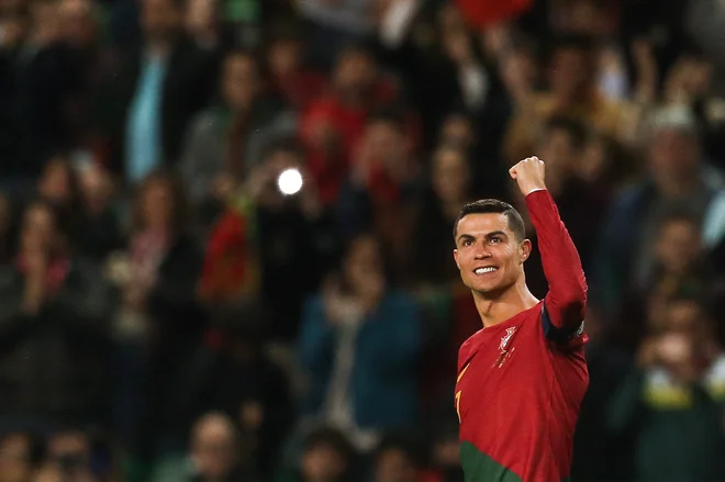 Cristiano Ronaldo je poslovni prvak med športniki. Foto Carlos Costa/AFP