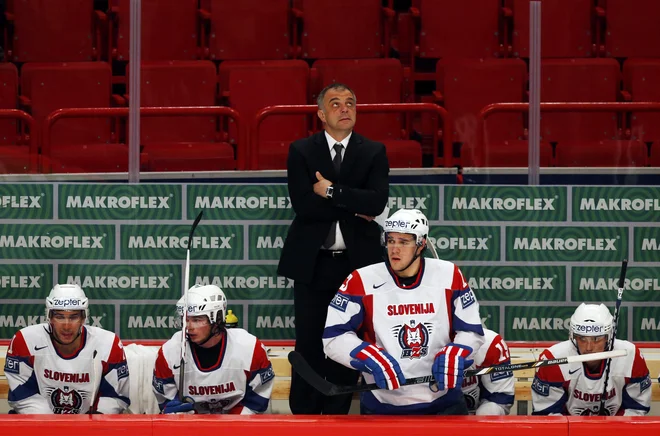 Matjaž Kopitar je bil 8 let selektor slovenskih hokejistov, med drugim tudi na prejšnjem prvenstvu v Stockholmu, maja 2013. FOTO: Arnd Wiegmann/Reuters