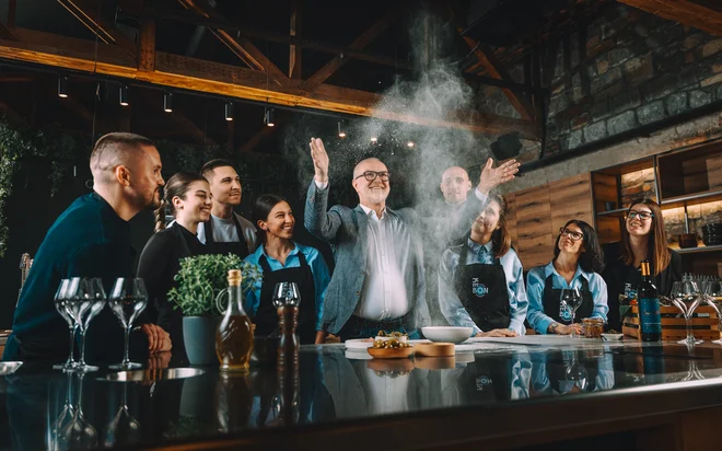V drugem nadstropju kleti Vinakoper na Šmarski cesti v Kopru je odprl vrata edini gastronomski laboratorij pri nas – KeBon. FOTO: Vinakoper
