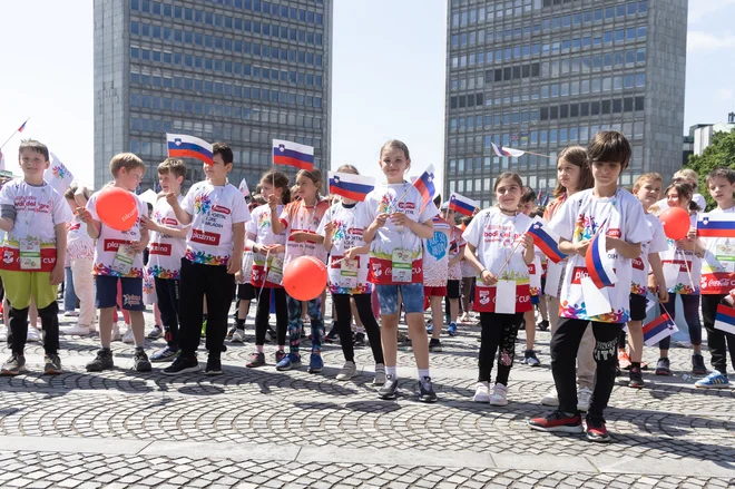 Ceferin: Through sports, young people can learn to understand that they can also lose themselves in life, not only winning, just as it is lost in sports. Sport creates a team spirit, also gives a sense of belonging and is very important for health. Photo: Voranc Vogel/Work