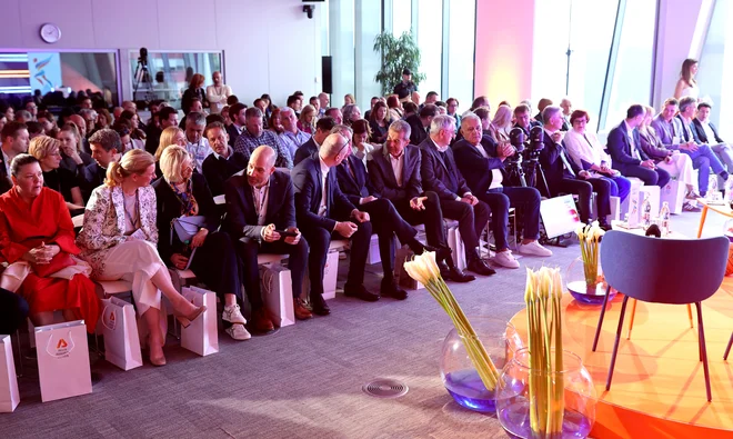Poslovna konferenca medijske hiše Delo Šport 2025. FOTO: Blaž Samec/Delo