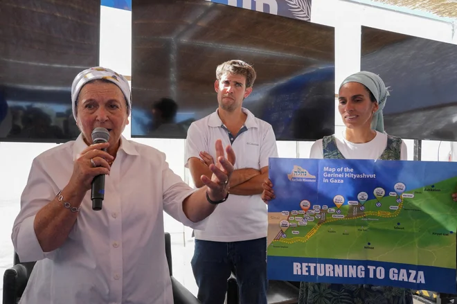 Vodjo gibanja Nachala (Domovina) so pred kratkim predstavili tudi v filmu Louisa Therouxa The Settlers (Naseljenci). FOTO: Janis Laizans/Reuters
