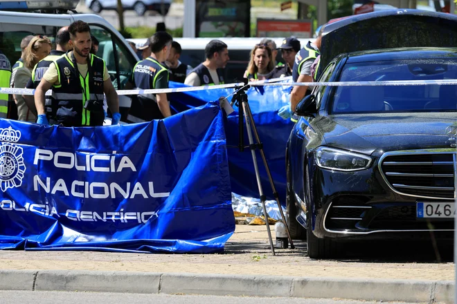 Policija na kraju zločina. FOTO: Nacho Doce Reuters