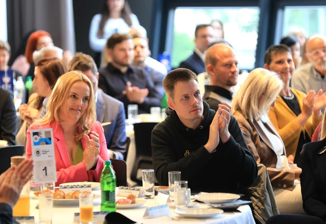 AmCham Slovenia Executive Director Aisha Vodnik said that AmCham remains right in this project because it is right. Photo: Dejan Javornik